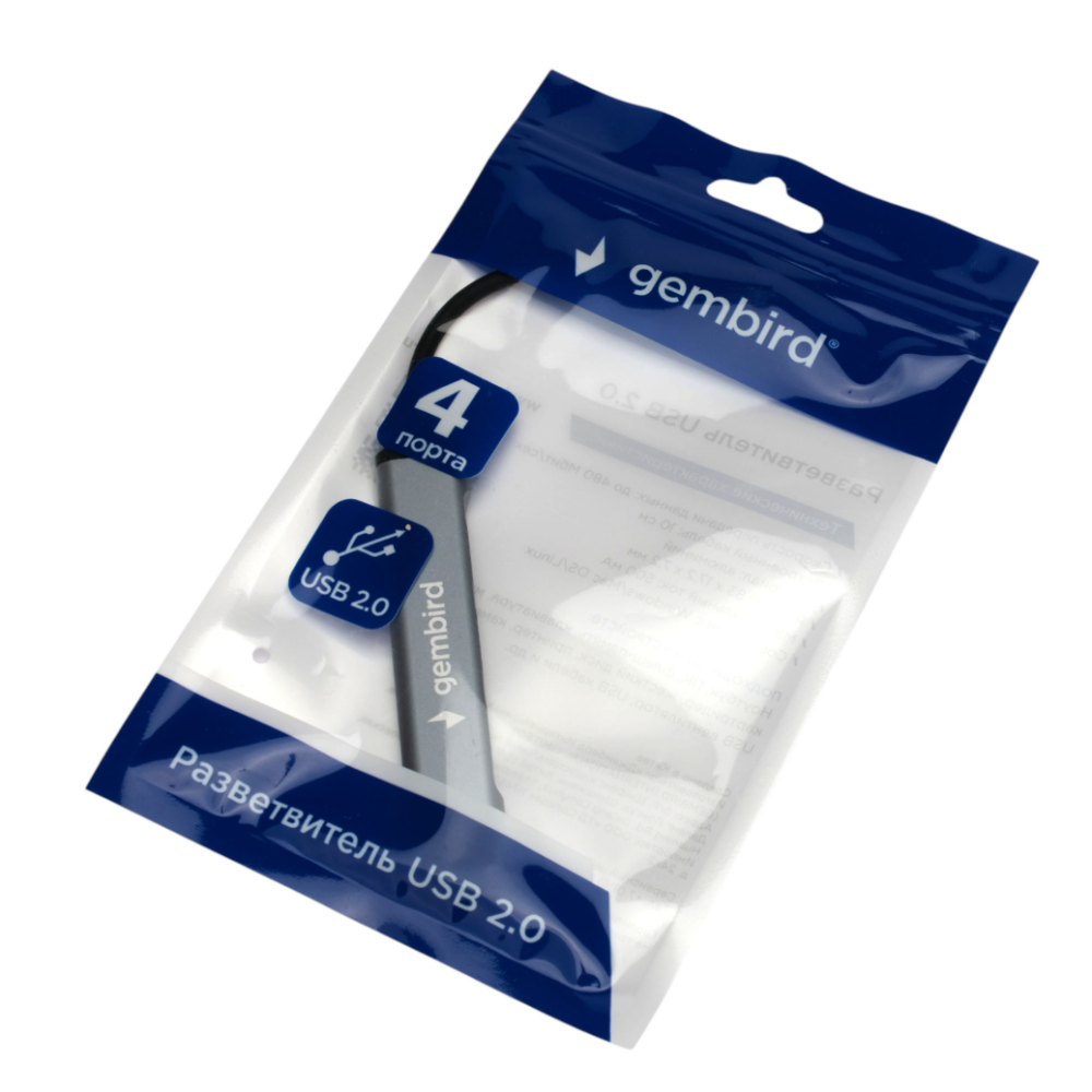 USB-концентратор Gembird UHB-C201 - фото 3