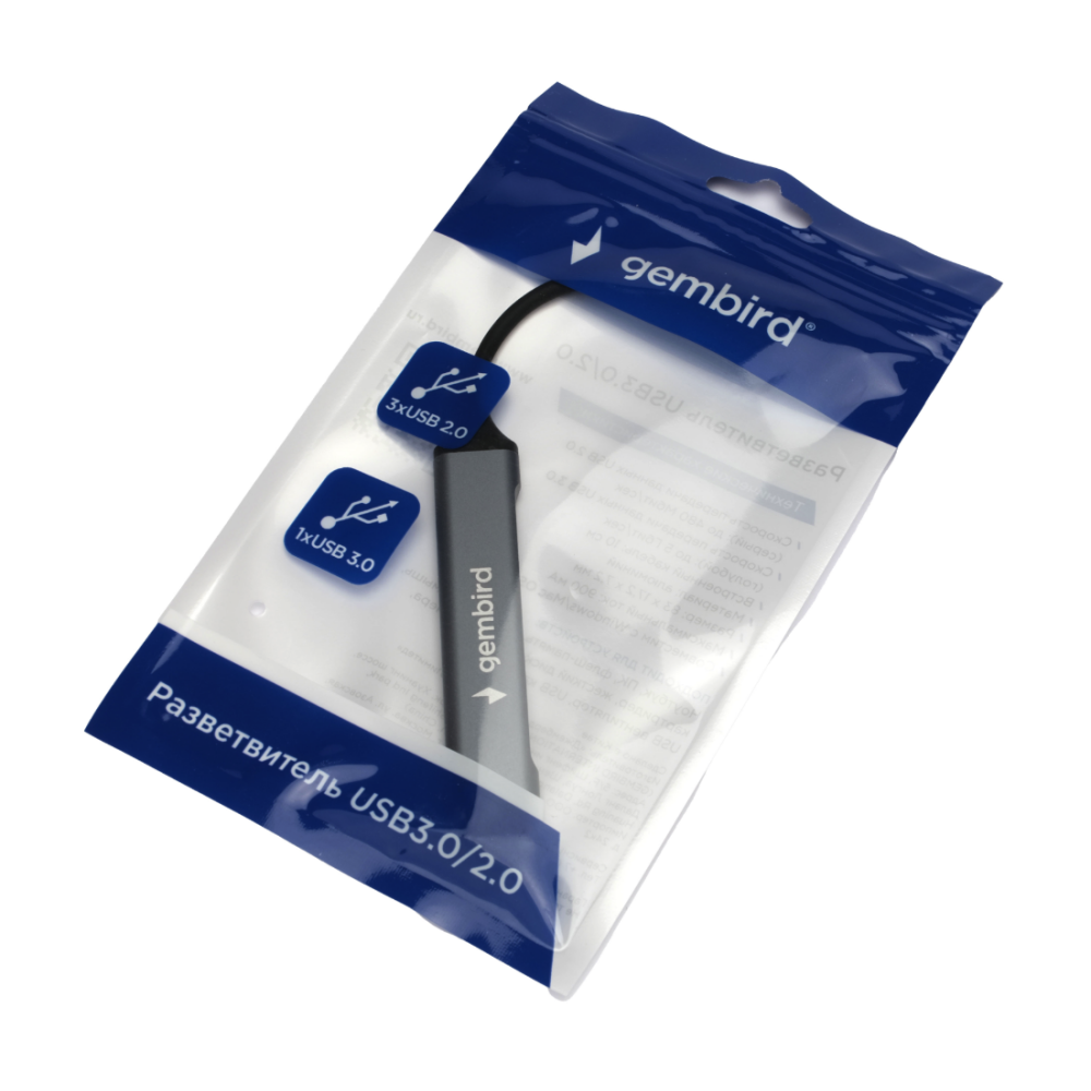USB-концентратор Gembird UHB-C202 - фото 2