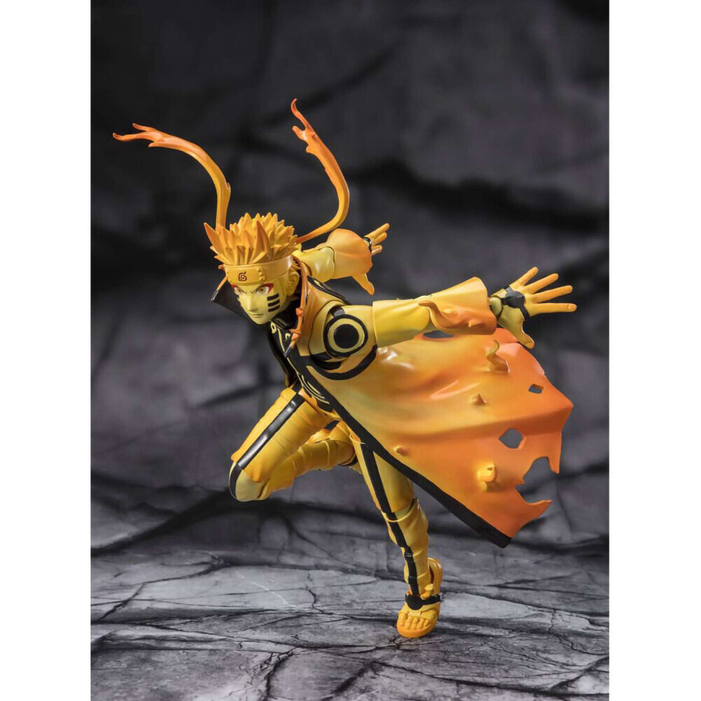 Фигурка Tamashii Nations S.H.Figuarts Naruto Uzumaki Courageous Strength That Binds - 655608 - фото 4