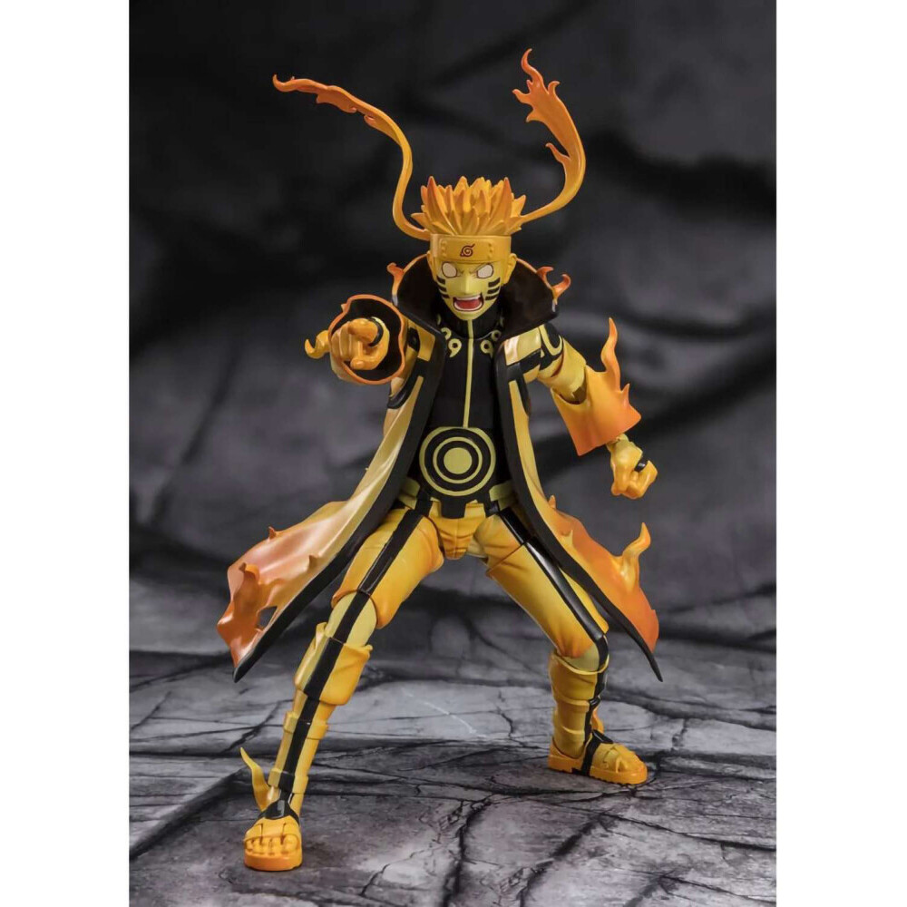 Фигурка Tamashii Nations S.H.Figuarts Naruto Uzumaki Courageous Strength That Binds - 655608 - фото 6