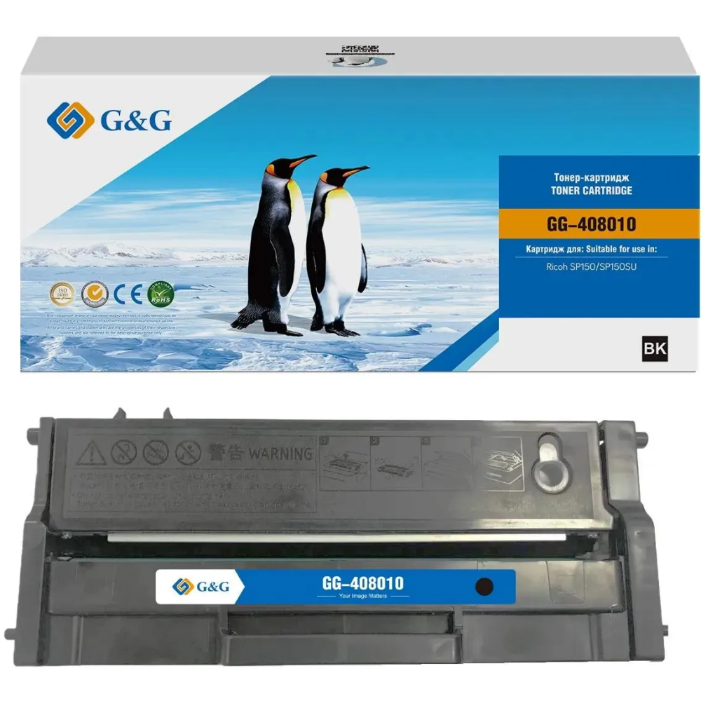 Картридж G&G GG-408010 Black