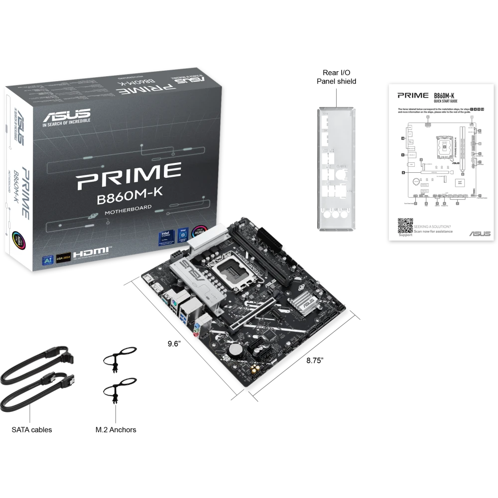 Материнская плата ASUS PRIME B860M-K - фото 5