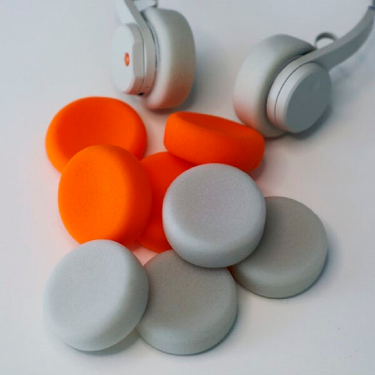 Амбушюры Defunc Freestyle On-Ear Orange/Gray - M1303 - фото 2