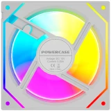 Вентилятор для корпуса Powercase M52-12W ARGB White OEM