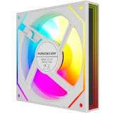 Вентилятор для корпуса Powercase M52-12W ARGB White OEM