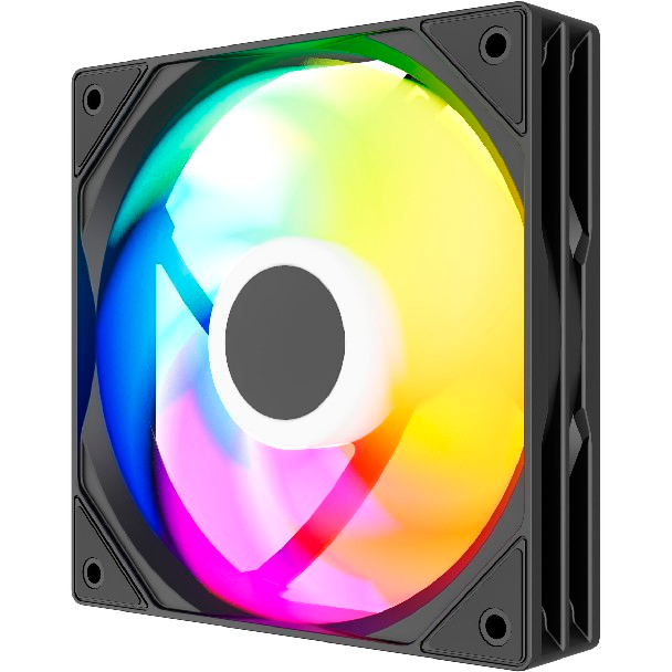 Вентилятор для корпуса Powercase M53-12 ARGB Black OEM - фото 3