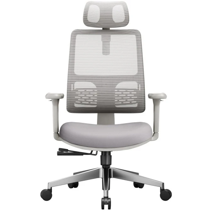 Офисное кресло FoxGear NETZ E Gray - FG-NETZ-E-GY - фото 2