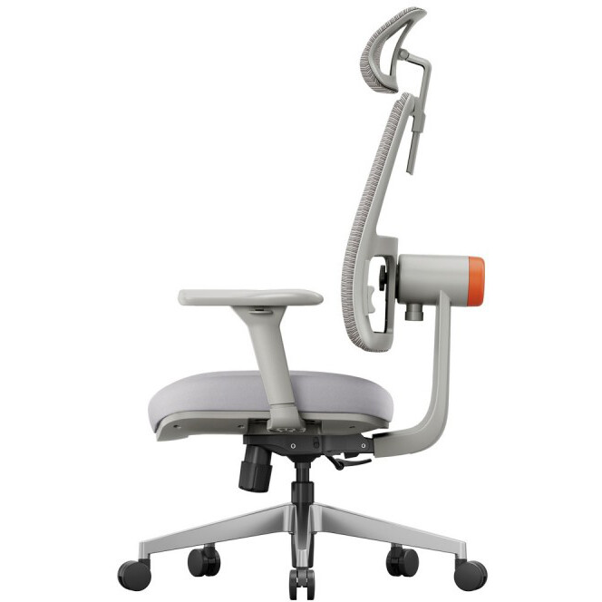 Офисное кресло FoxGear NETZ E Gray - FG-NETZ-E-GY - фото 4