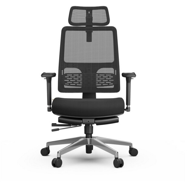 Офисное кресло FoxGear NETZ M Black - FG-NETZ-M-BK - фото 2