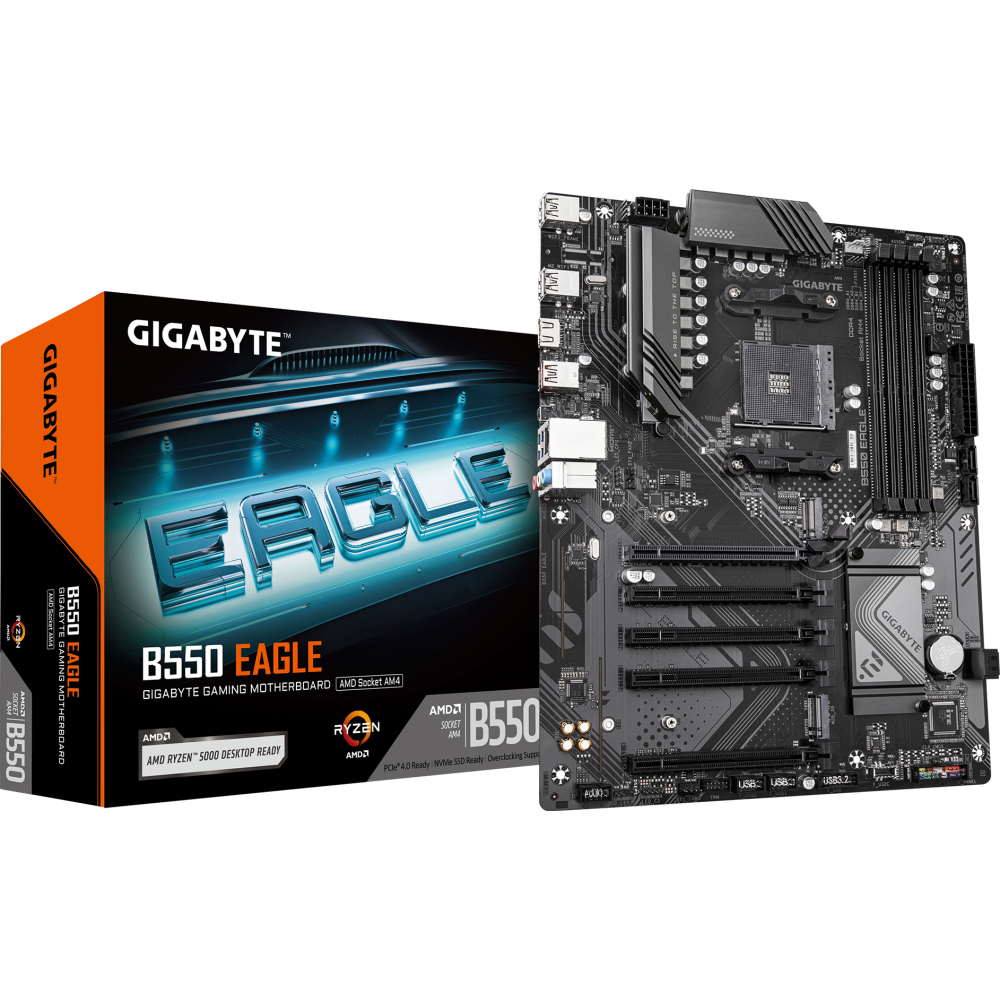 Материнская плата Gigabyte B550 EAGLE - фото 4