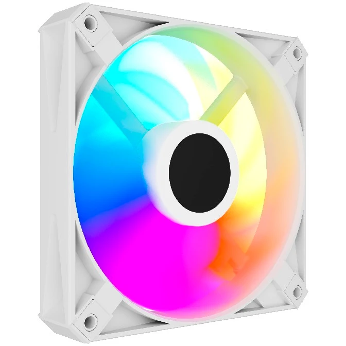 Вентилятор для корпуса Powercase M56-12W ARGB White OEM - фото 2