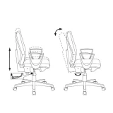 Офисное кресло Бюрократ CH-W545 Red (CH-W545/RED)