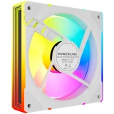 Вентилятор для корпуса Powercase M61-12W ARGB White OEM