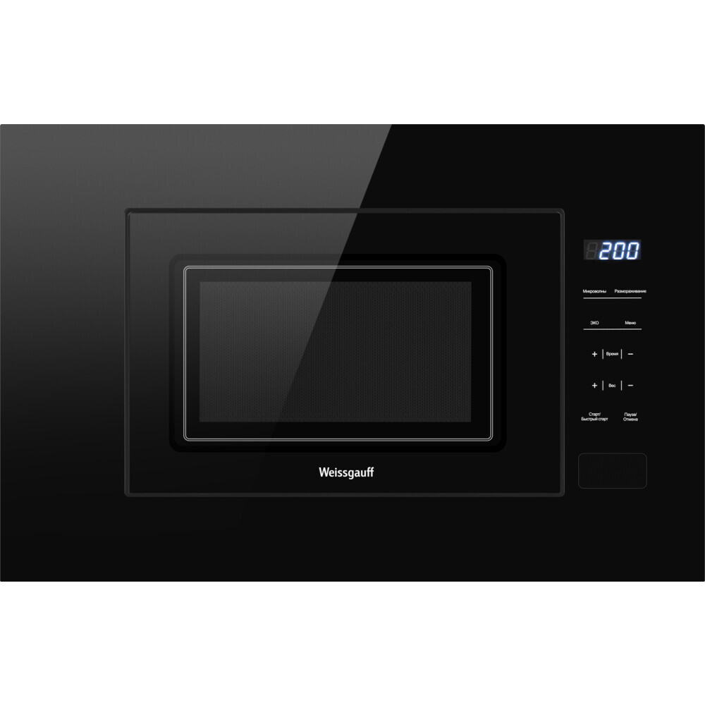 Встраиваемая микроволновая печь Weissgauff HMT-206 Compact - 432897