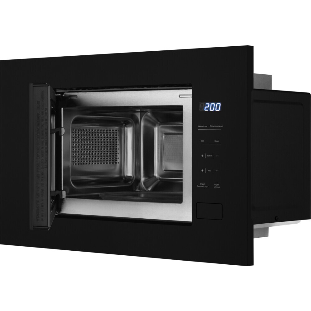 Встраиваемая микроволновая печь Weissgauff HMT-206 Compact - 432897 - фото 5