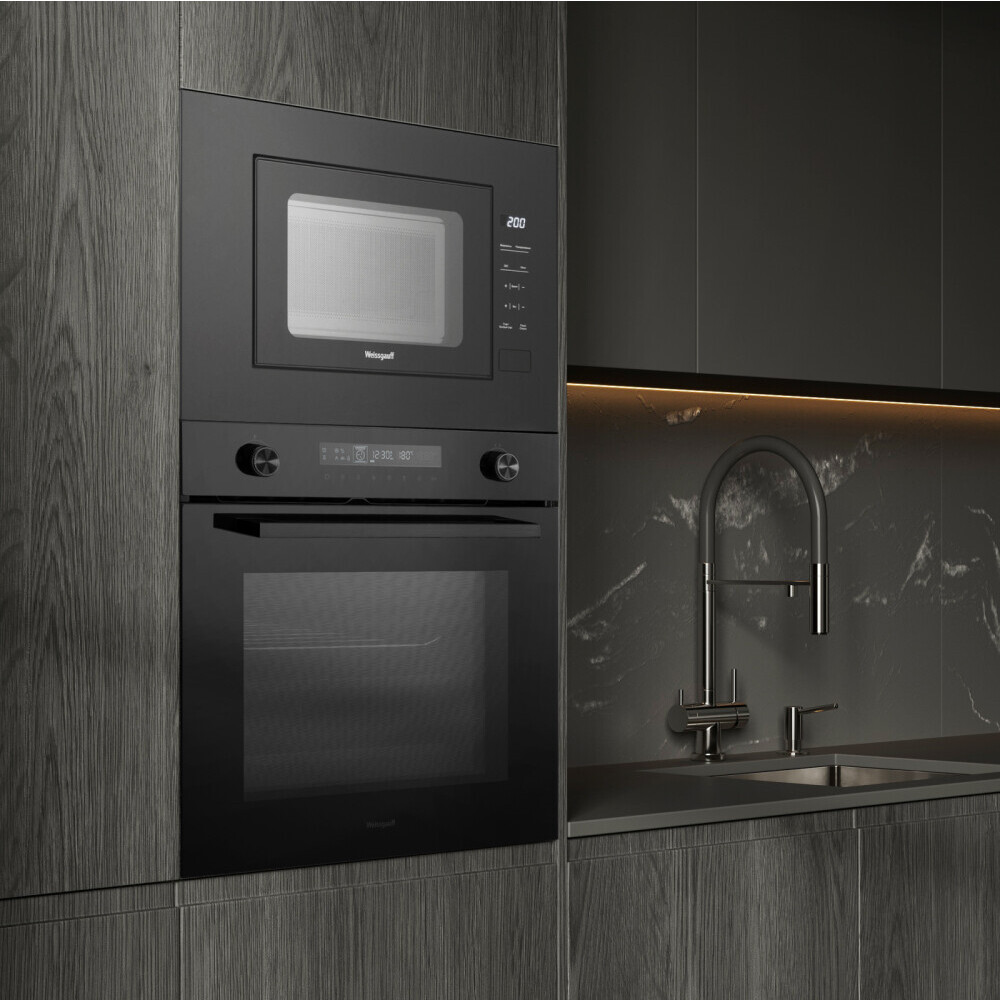 Встраиваемая микроволновая печь Weissgauff HMT-206 Compact - 432897 - фото 9