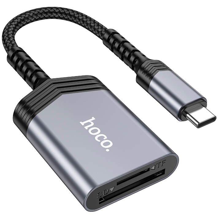 Кардридер HOCO UA25 Black