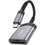 Кардридер HOCO UA25 Black (6942007608862)