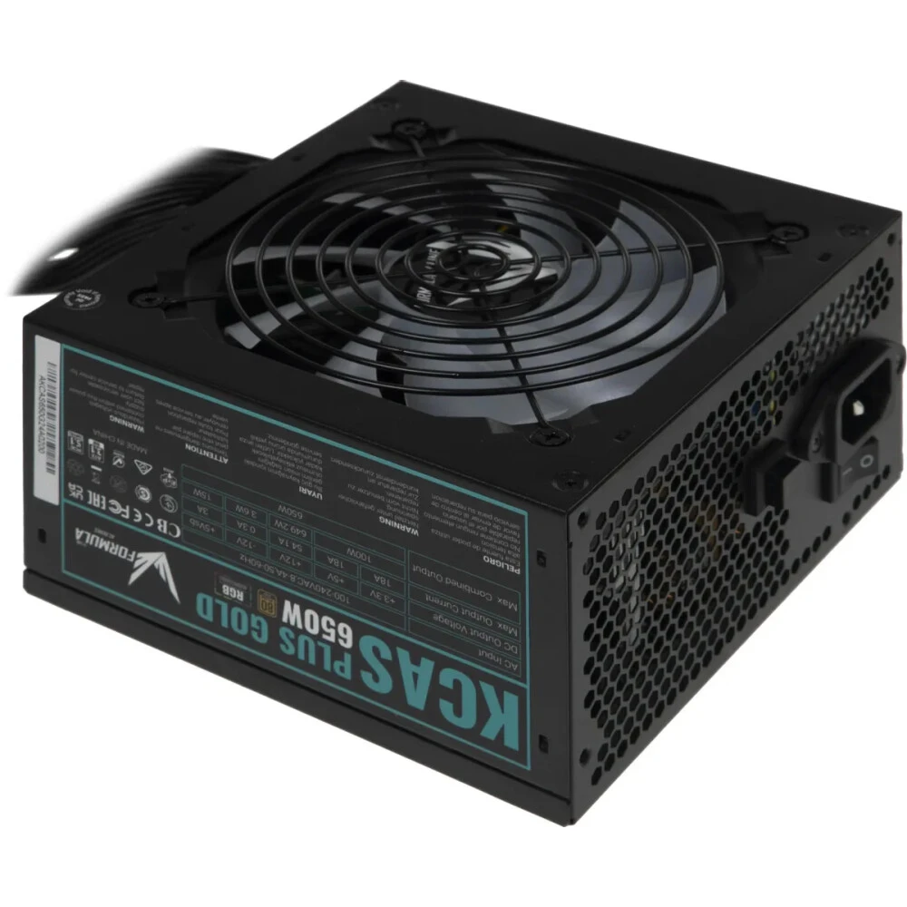 Блок питания 650W Formula KCAS-650G PLUS Gold - KCAS PLUS 650G - фото 2