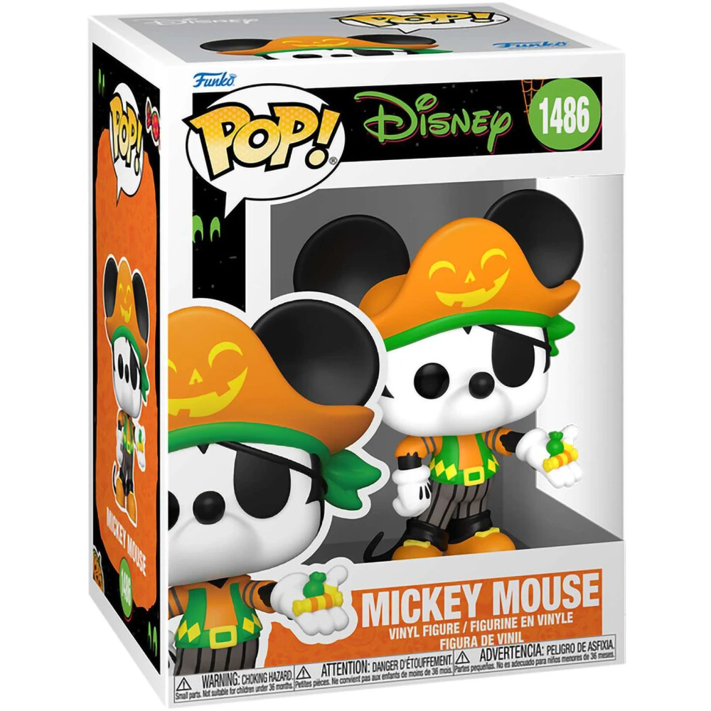 Фигурка Funko POP! Disney Halloween Pirate Mickey Mouse (1486) - 79904 - фото 2