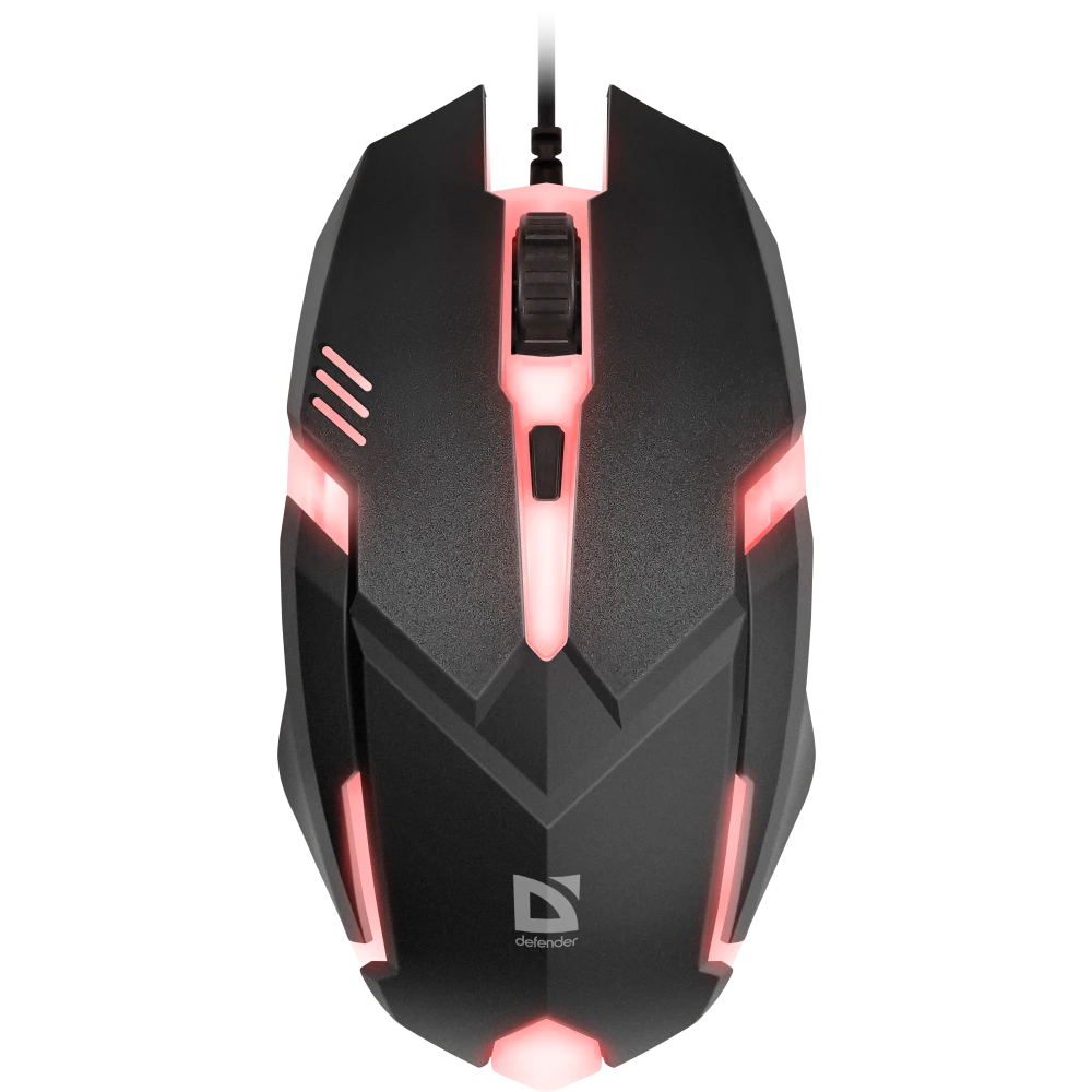Мышь Defender Cyber MB-560L Black (52560) - фото 2