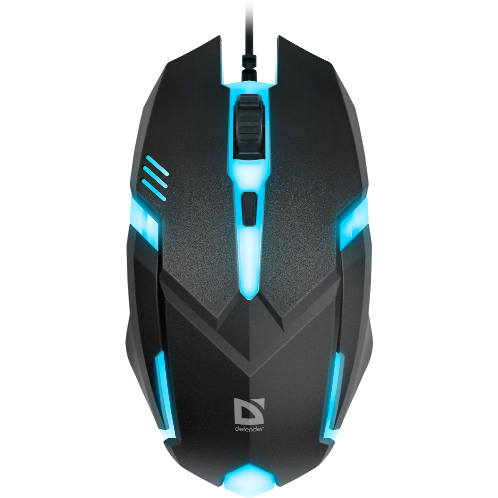 Мышь Defender Cyber MB-560L Black (52560) - фото 3