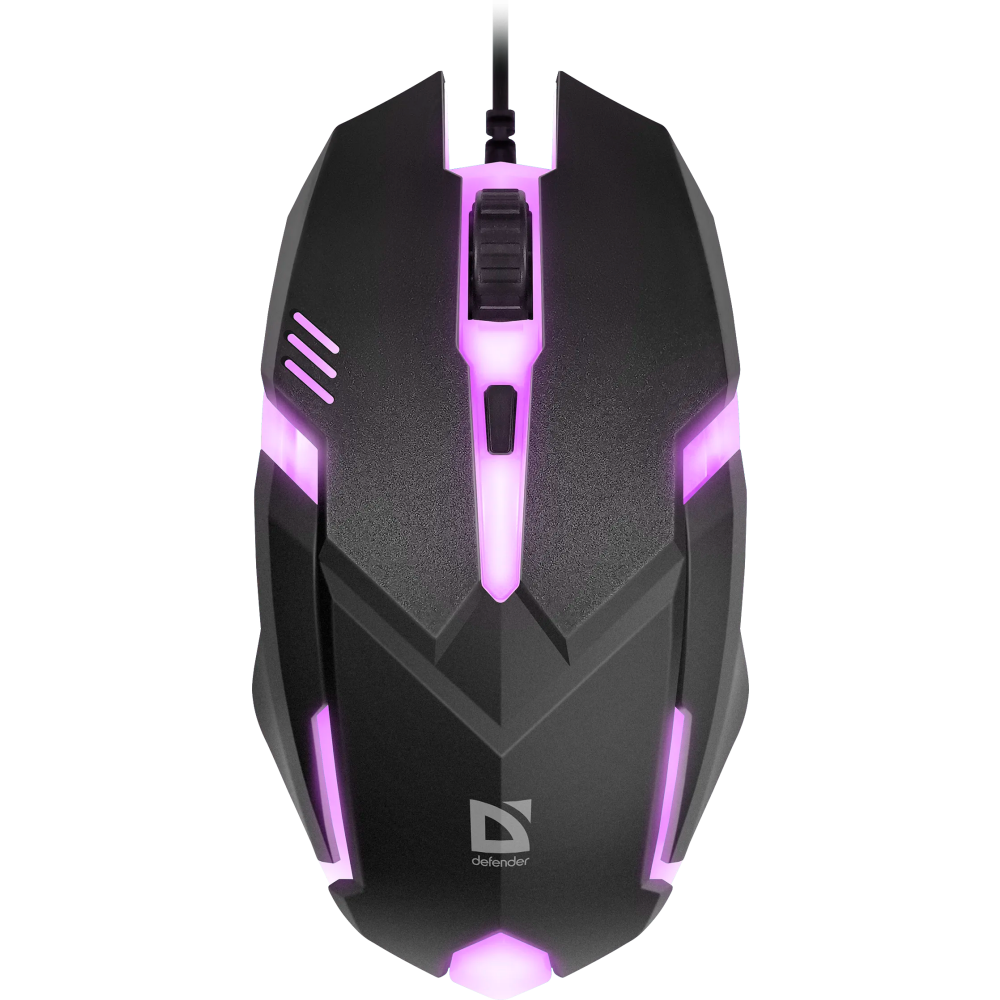 Мышь Defender Cyber MB-560L Black (52560) - фото 4
