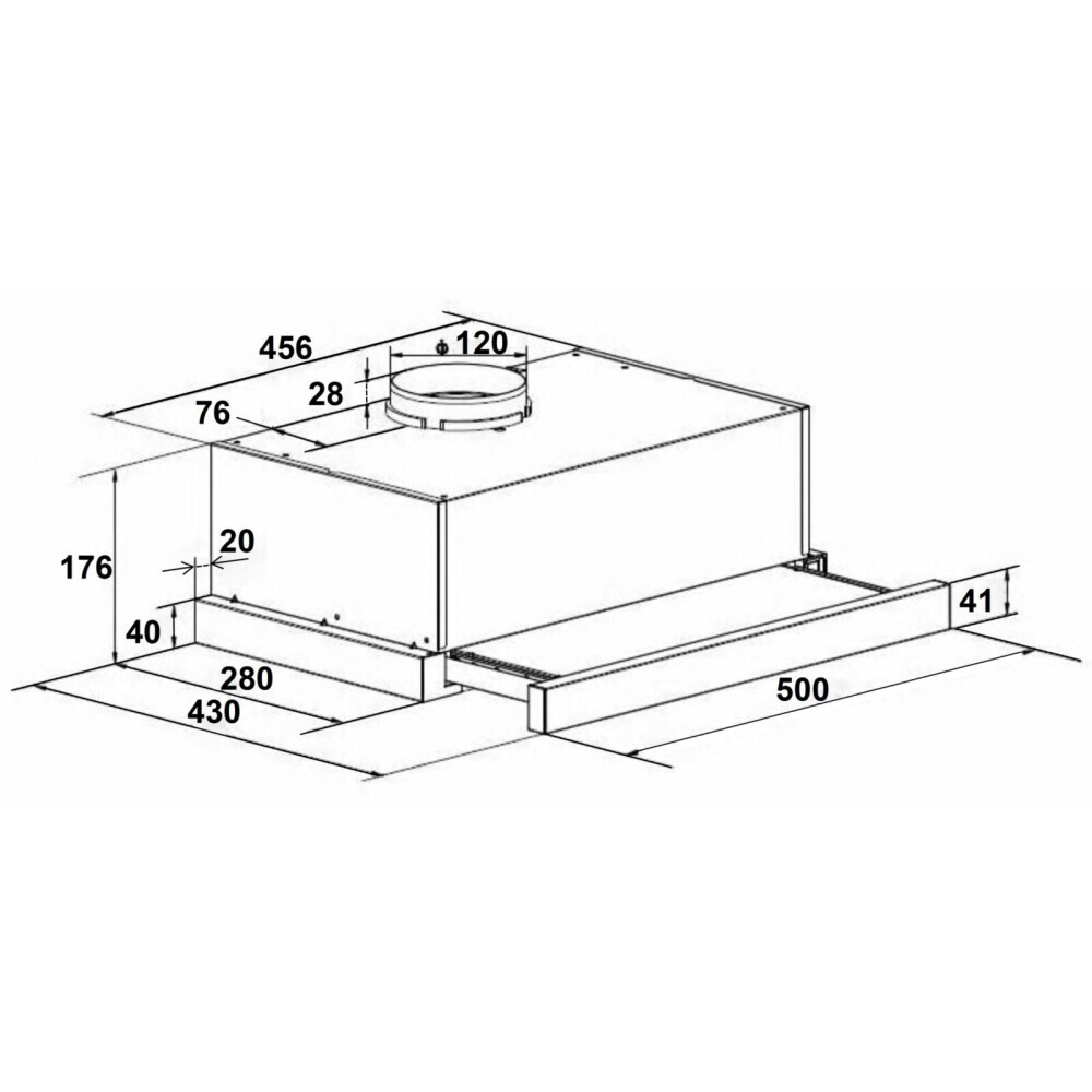 Вытяжка LEX Hubble 500 Black - CHAT000084 - фото 6