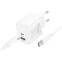 Сетевое зарядное устройство HOCO CS54A White + USB-C - USB-C Cable - 6942007631532 - фото 3