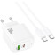 Сетевое зарядное устройство HOCO CS54A White + USB-C - USB-C Cable - 6942007631532 - фото 4