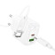Сетевое зарядное устройство HOCO CS54A White + USB-C - USB-C Cable - 6942007631532 - фото 5