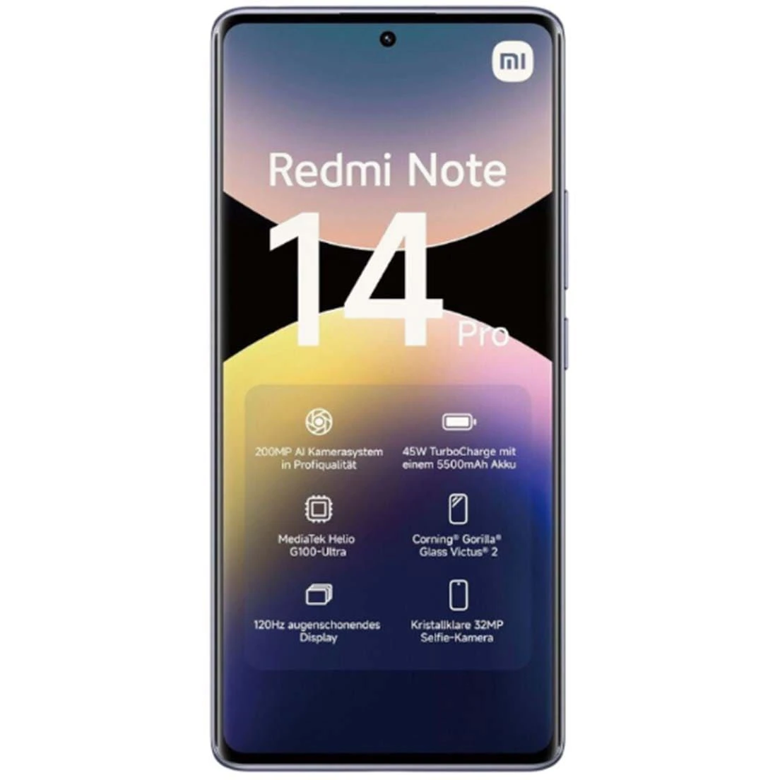 Смартфон Xiaomi Redmi Note 14 Pro 4G 8/256Gb Aurora Purple - X61411/MZB0IWZRU - фото 2