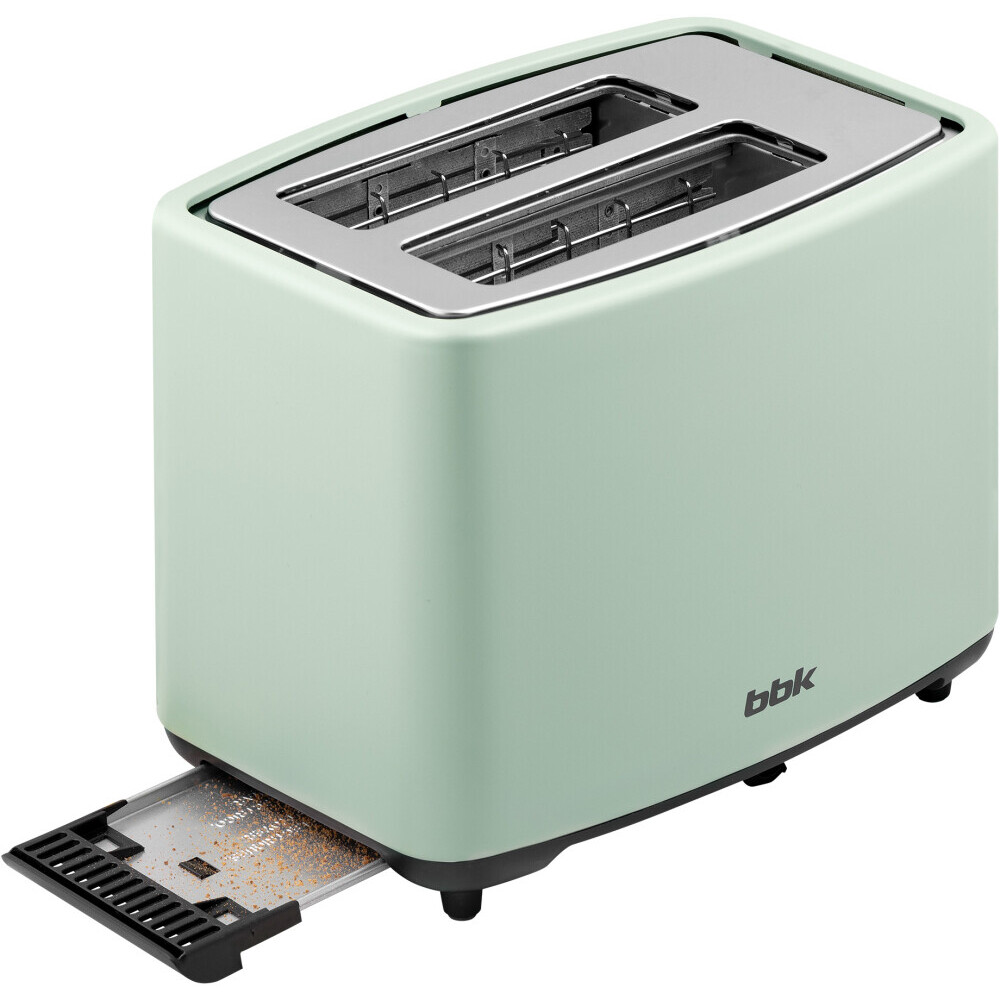Тостер BBK TR85 Grey/Green - фото 6