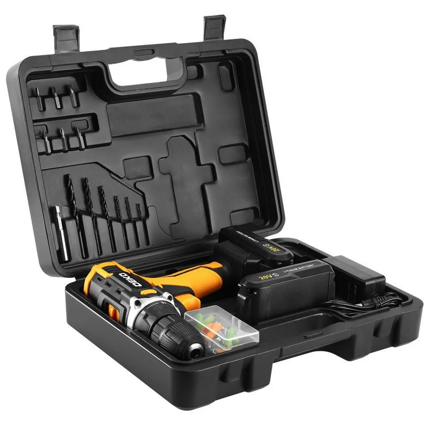 Дрель-шуруповёрт DEKO Banger 20V ONE + - 083-1043 - фото 2