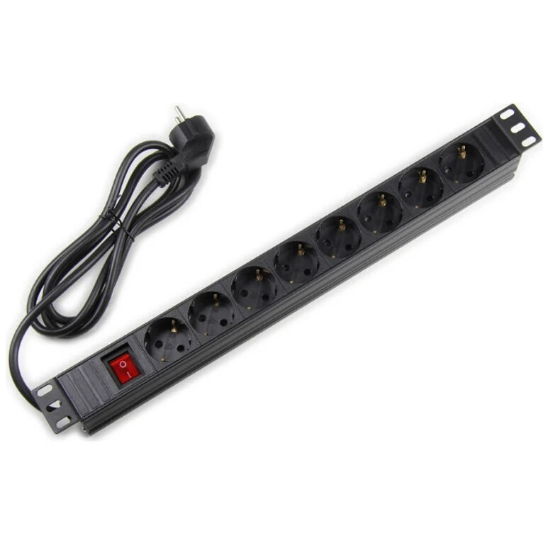 Блок розеток Wize WPDU1U-8