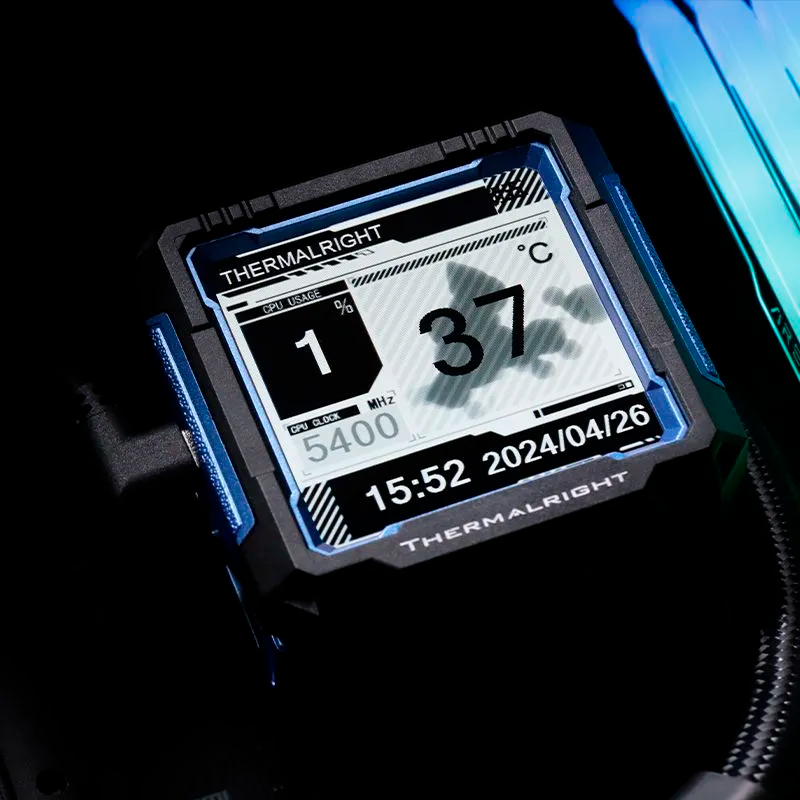 Система жидкостного охлаждения Thermalright Frozen Warframe PRO 360 Black - F-WFRAME-PRO-360-BL - фото 2