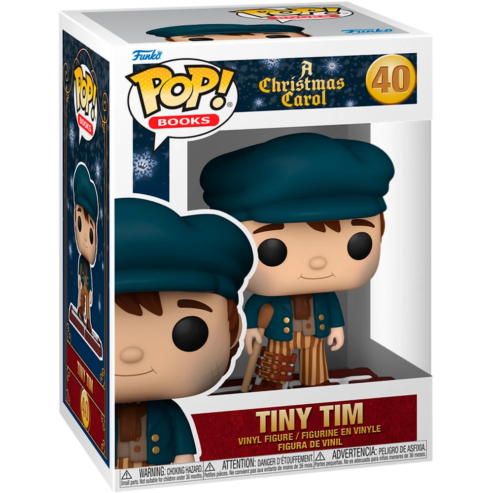 Фигурка Funko POP! Books Christmas Carol Tiny Tim (40) - 81146 - фото 2