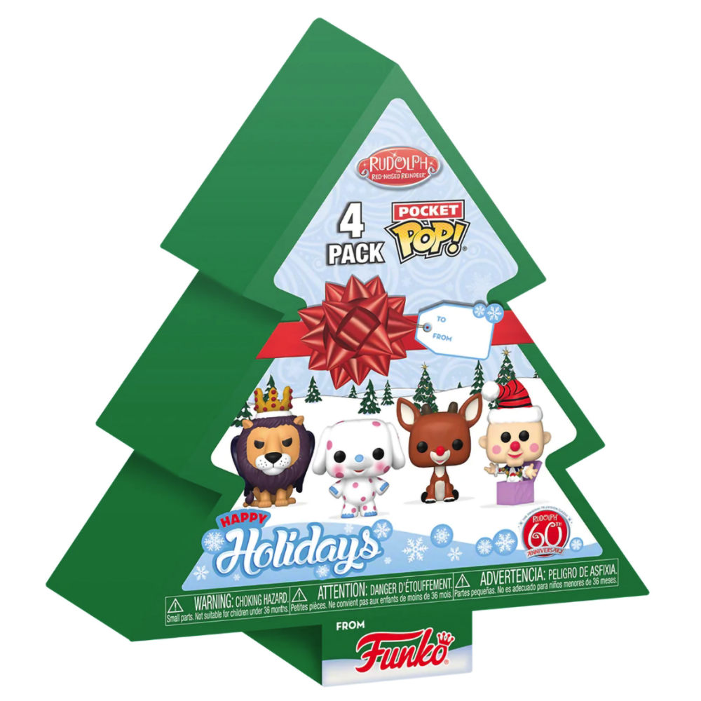 Фигурка Funko Pocket POP! Rudolph Tree Holiday Box - 79943 - фото 2