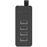 USB-концентратор Orico W5P-U2-100-BK-BP Black (ORICO-W5P-U2-100-BK-BP)