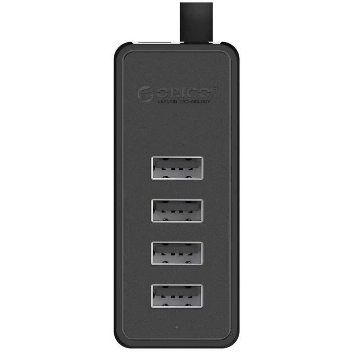 USB-концентратор Orico W5P-U2-100-BK-BP Black - ORICO-W5P-U2-100-BK-BP - фото 2