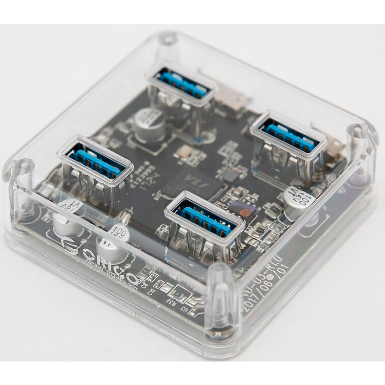 USB-концентратор Orico MH4U-U3-10-CR-BP