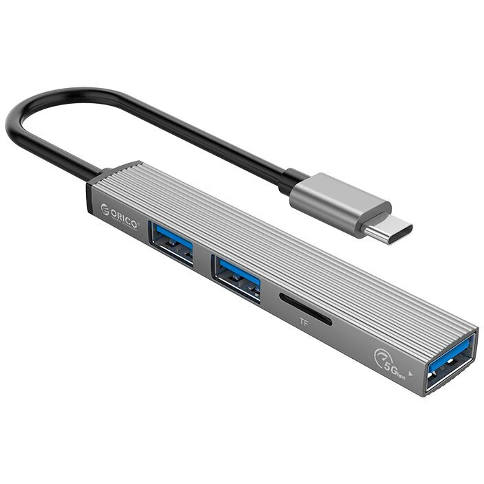 USB-концентратор Orico AH-12F-GY-BP Grey