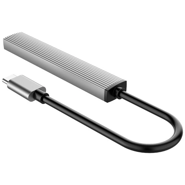 USB-концентратор Orico AH-12F-GY-BP Grey - фото 2