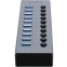 USB-концентратор Orico BT2U3-10AB-EU-GY-BP Grey - фото 3