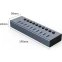 USB-концентратор Orico BT2U3-10AB-EU-GY-BP Grey - фото 4