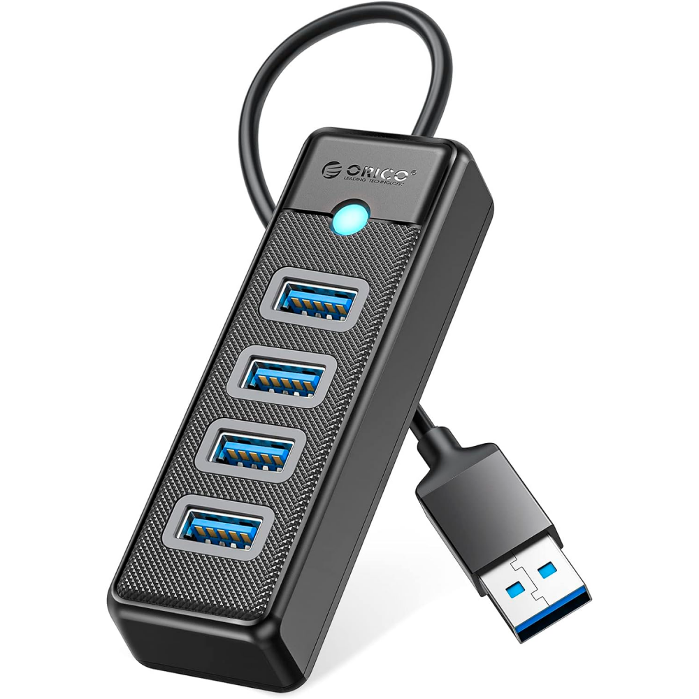 USB-концентратор Orico PW4U-U3 Black
