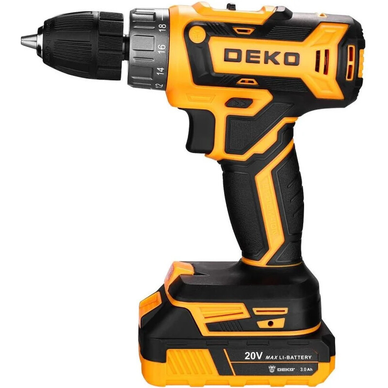 Дрель-шуруповёрт DEKO GCD20DU PRO (083-1039) - фото 2