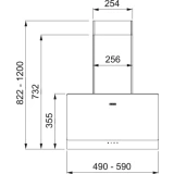 Вытяжка Franke TEMPER 60 WH (330.0712.115)