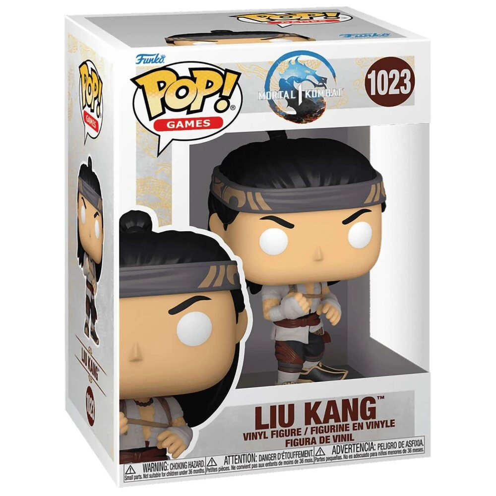 Фигурка Funko POP! Games Mortal Kombat 1 Liu Kang (God of Fire) - 80276 - фото 2