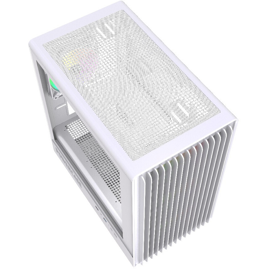 Корпус Powercase Mistral Micro C4W ARGB White - CMMCW-A4 - фото 3